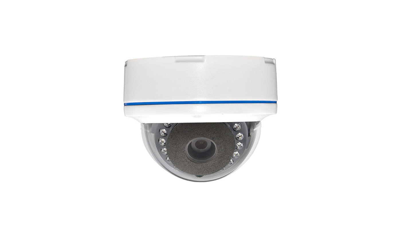 Vandal proof IR dome camera